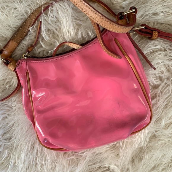 Dooney & Bourke Pink Bag With Leather Details - Picture 6 of 11